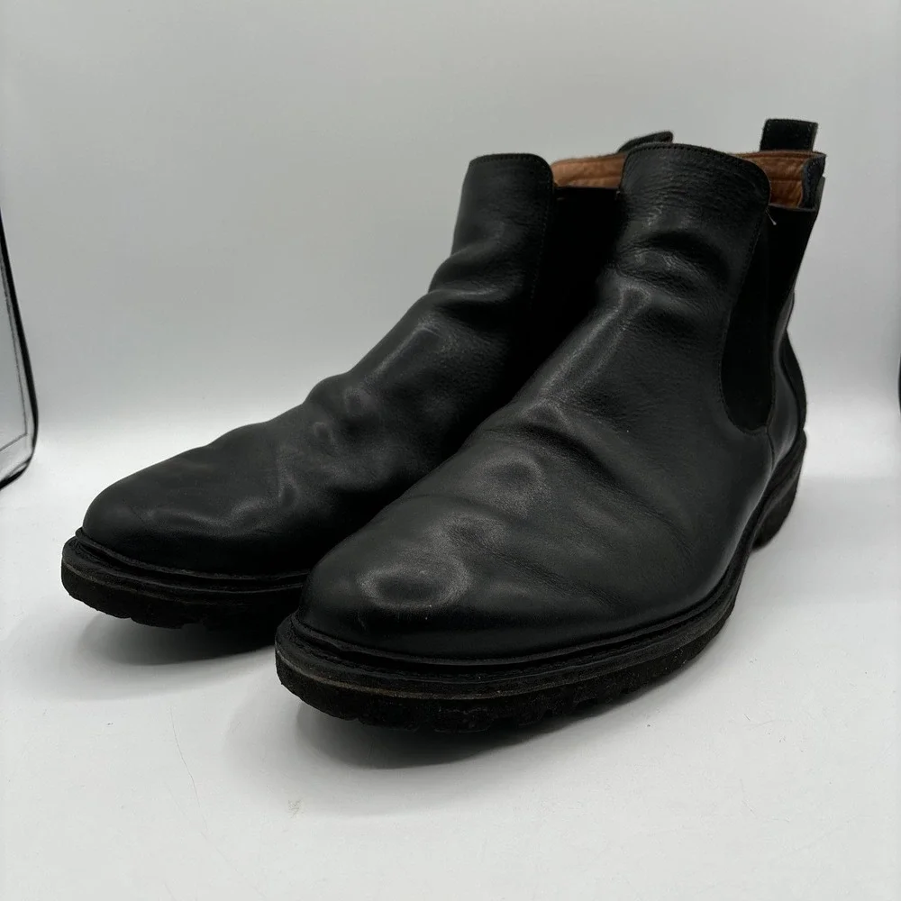 Allen Edmonds Discovery Chelsea Boots Men's Size 13 D Black Leather 4939 $425